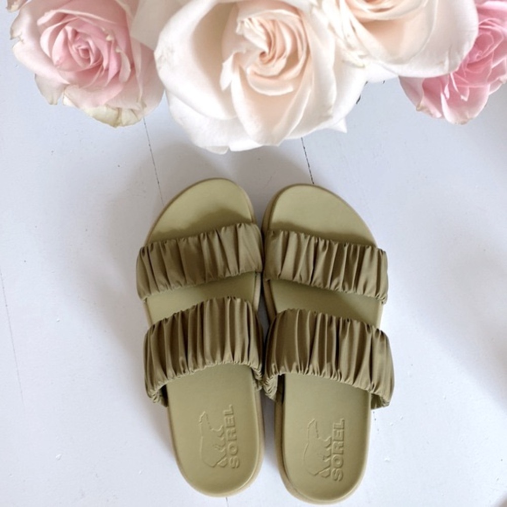 Sorel Olive Shade Chalk, Size 7